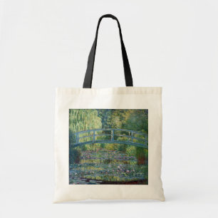 Claude Monet - Water Lily pond, Green Harmony Tote Bag