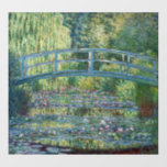 Claude Monet - Water Lily pond, Green Harmony Wall Decal<br><div class="desc">Water Lily pond,  Green Harmony / Le Bassin aux Nympheas,  Harmonie Verte by Claude Monet in 1899</div>