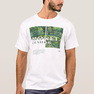 Claude Monet - Water Lily pond, Green  T-Shirt