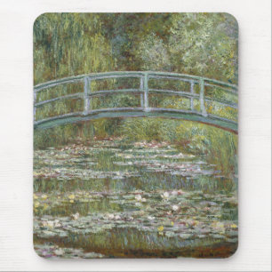Claude Monet Water Lily Pond (Japanese Footbridge) Mouse Pad