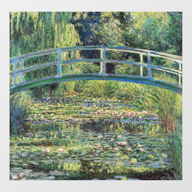 Claude Monet - Water Lily Pond & Japanesese Bridge (Sheet)