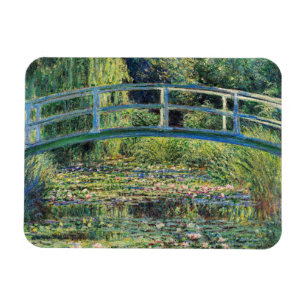 Claude Monet - Water Lily Pond & Japanesese Bridge Magnet