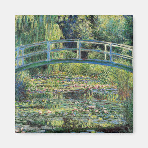Claude Monet - Water Lily Pond & Japanesese Bridge Magnet