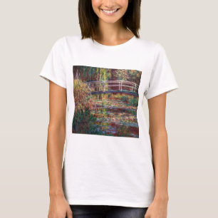 Claude Monet - Water Lily pond, Pink Harmony T-Shirt