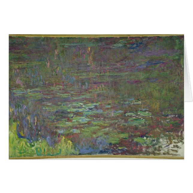 Claude Monet | Waterlilies at Sunset (Front Horizontal)