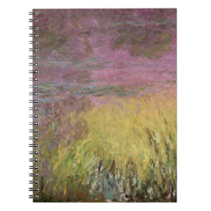 Claude Monet Waterlilies at Sunset Notebook
