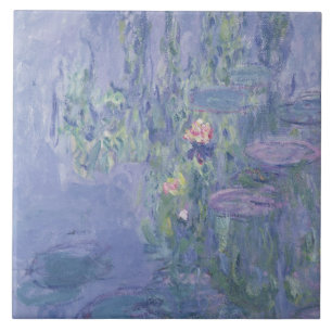 Claude Monet   Waterlilies Ceramic Tile