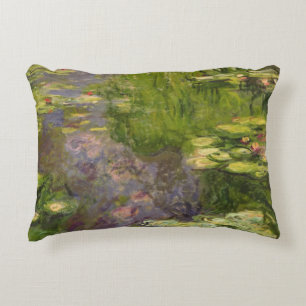 Claude Monet Waterlilies Decorative Cushion
