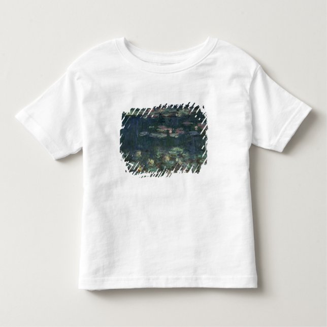 Claude Monet | Waterlilies: Green Reflections Toddler T-Shirt (Front)