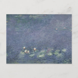 Claude Monet Waterlilies: Morning, 1914-18 Postcard