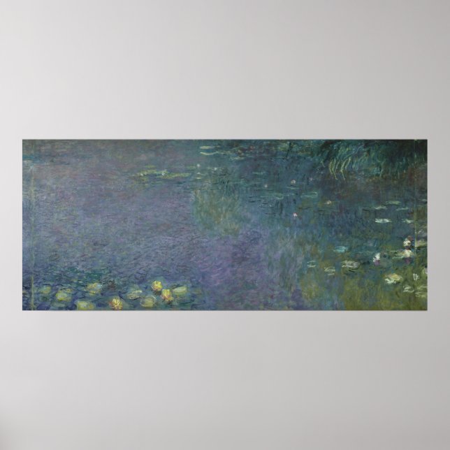 Claude Monet | Waterlilies: Morning, 1914-18 Poster (Front)