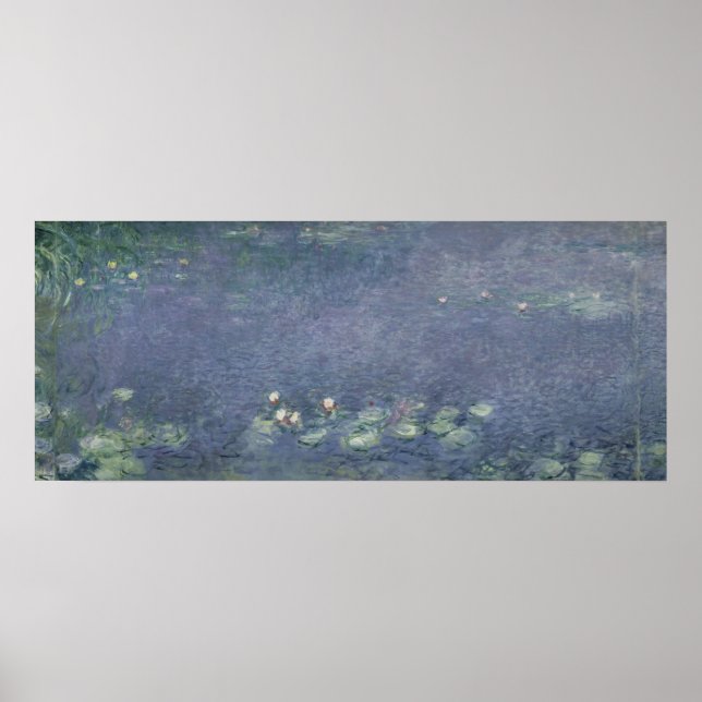 Claude Monet | Waterlilies: Morning, 1914-18 Poster (Front)