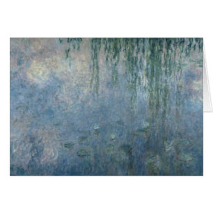 Claude Monet Waterlilies: Morning Weeping Willow