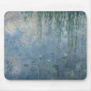 Claude Monet   Waterlilies: Morning Weeping Willow Mouse Pad