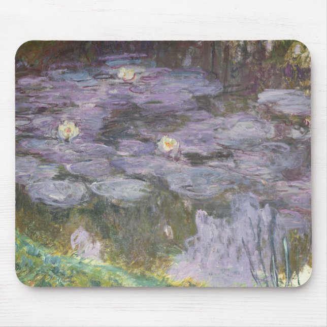 Claude Monet | Waterlilies Mouse Pad (Front)
