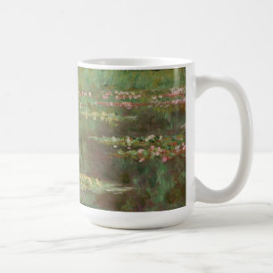 Claude Monet   Waterlilies or The Water Lily Pond  Coffee Mug