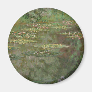 Claude Monet Waterlilies or The Water Lily Pond Magnet