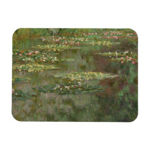 Claude Monet Waterlilies or The Water Lily Pond Magnet