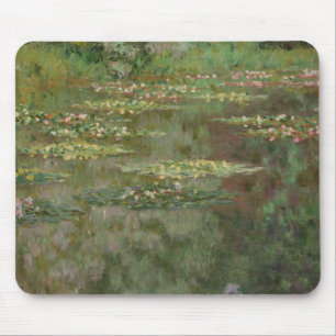 Claude Monet   Waterlilies or The Water Lily Pond  Mouse Pad