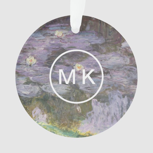 Claude Monet | Waterlilies Ornament (Front)