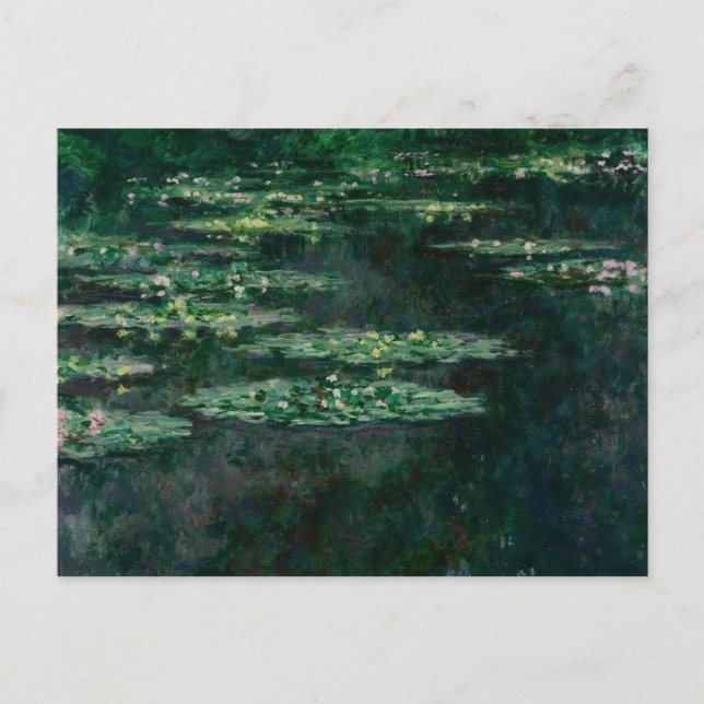 Claude Monet - Waterlilies Postcard (Front)