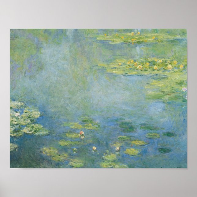Claude Monet - Waterlilies Poster (Front)