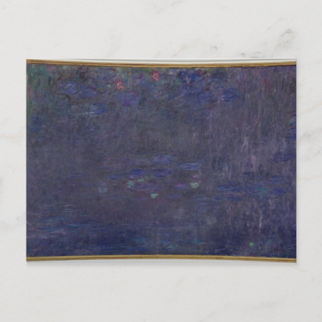 Claude Monet | Waterlilies: Reflections of Trees Postcard (Front)