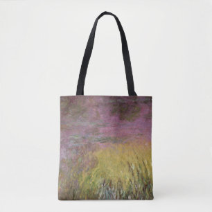 Claude Monet   Waterlilies Sunset, 1915-26 Tote Bag