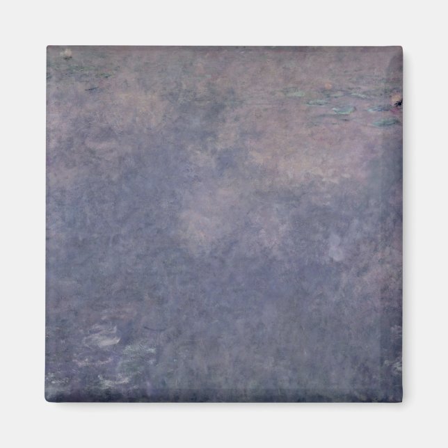 Claude Monet | Waterlilies: Two Weeping Willows Magnet (Front)