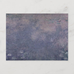 Claude Monet Waterlilies: Two Weeping Willows Postcard