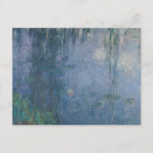 Claude Monet Waterlilies: Weeping Willows, 1914 Postcard