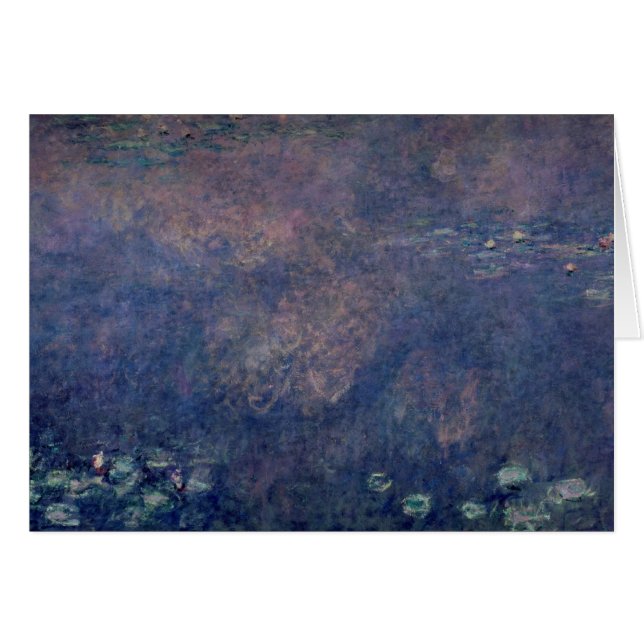 Claude Monet | Waterlilies: Weeping Willows center (Front Horizontal)