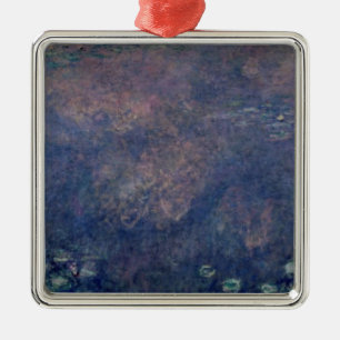 Claude Monet   Waterlilies: Weeping Willows centre Metal Tree Decoration