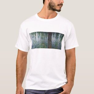 Claude Monet Waterlilies Weeping Willows left T-Shirt