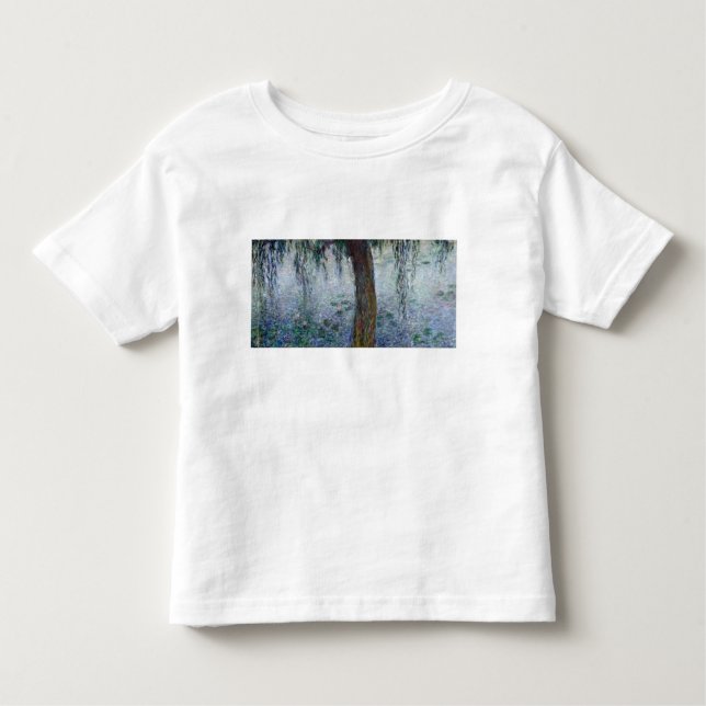 Claude Monet | Waterlilies Weeping Willows right Toddler T-Shirt (Front)