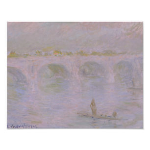 Claude Monet - Waterloo Bridge in London Photo Print