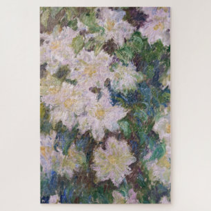 Claude Monet - White Clematis Jigsaw Puzzle