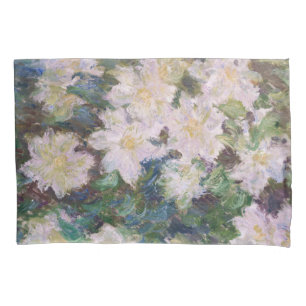 Claude Monet - White Clematis Pillowcase