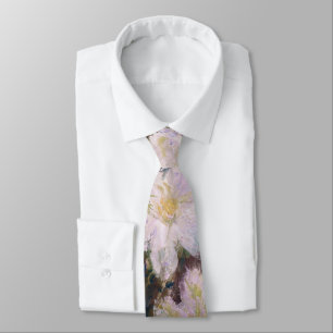 Claude Monet - White Clematis Tie