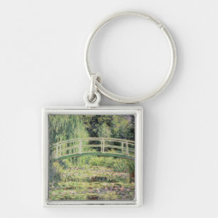 Claude Monet White Nenuphars, 1899 Key Ring