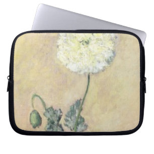 Claude Monet   White Poppy, 1883 Laptop Sleeve