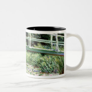 Claude Monet White Waterlilies, 1899 Two-Tone Coffee Mug
