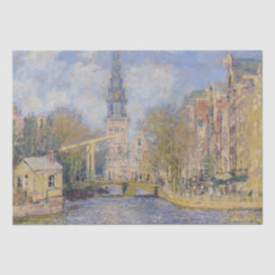 Claude Monet - Windmills near Zaandam Tissue Paper