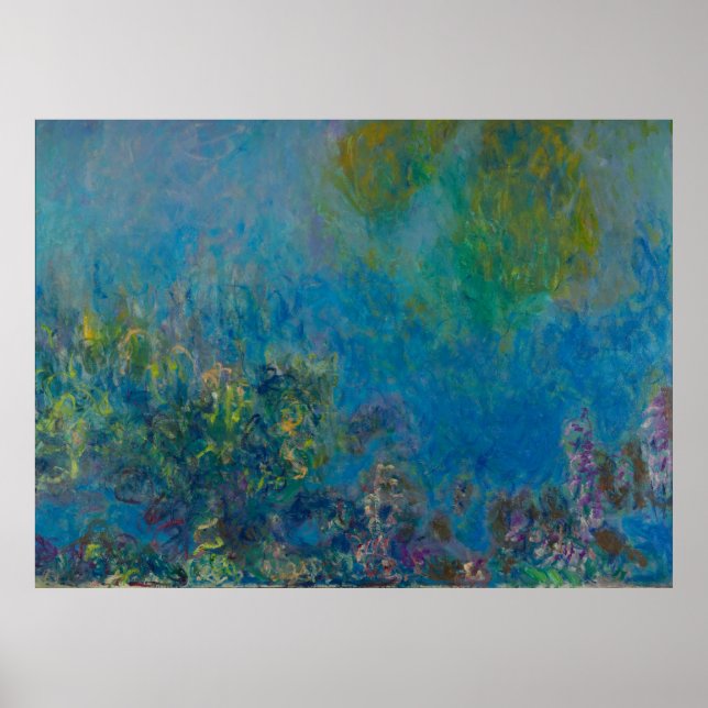 Claude Monet ~ Wisteria Poster (Front)