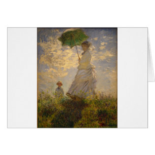Claude Monet: Woman with a Parasol, 1875