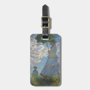 Claude Monet Woman with a Parasol 1875 Luggage Tag