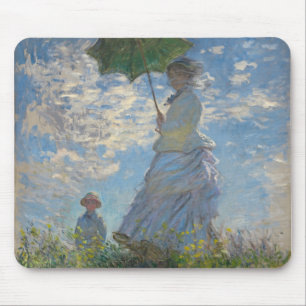 Claude Monet Woman with a Parasol 1875 Mouse Pad