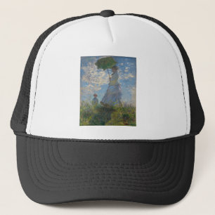 Claude Monet Woman with a Parasol 1875 Trucker Hat