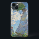 Claude Monet | Woman with a Parasol iPhone 13 Case<br><div class="desc">Woman with a Parasol - Madame Monet and Her Son,  1875 (oil on canvas)| by  Claude Monet | Art Location: National Gallery of Art Washington DC| French Artist | Image Collection Number: XOS741899</div>