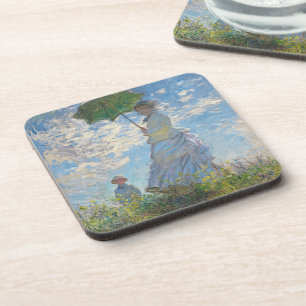 Claude Monet   Woman with a Parasol Coaster
